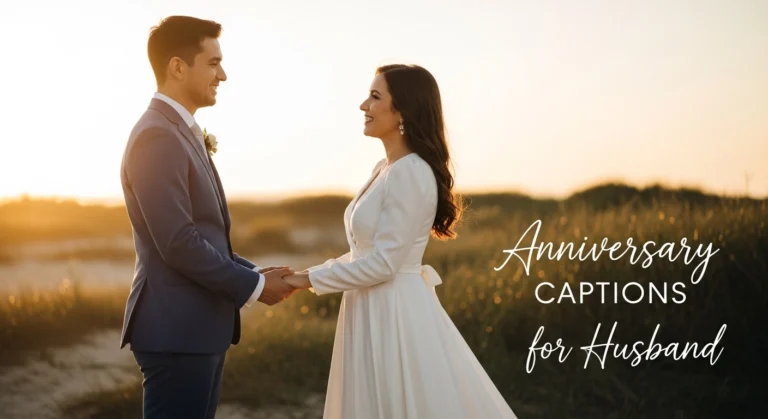 Anniversary Captions for Husband