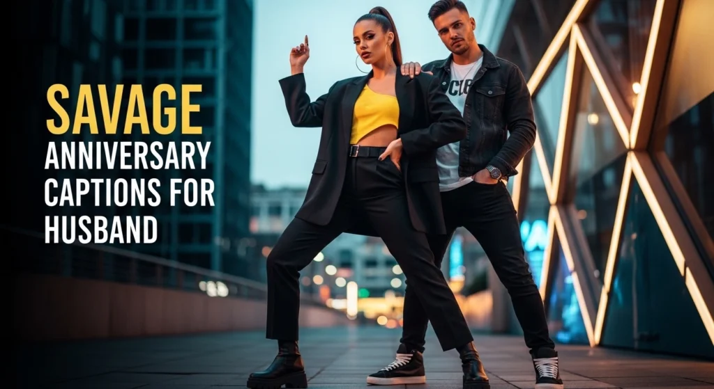 Savage Anniversary Captions