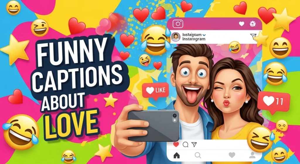 Funny Captions About Love