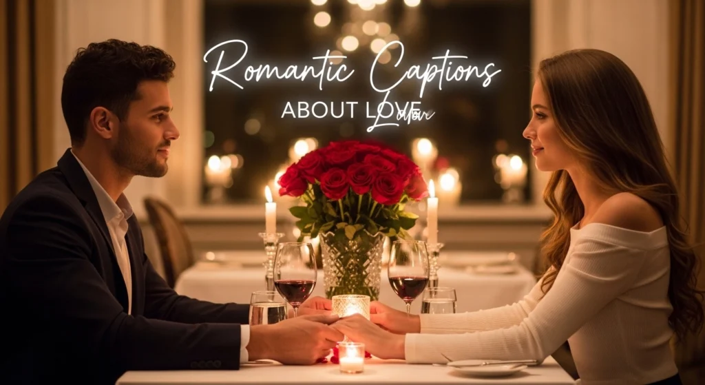 Romantic Captions About Love