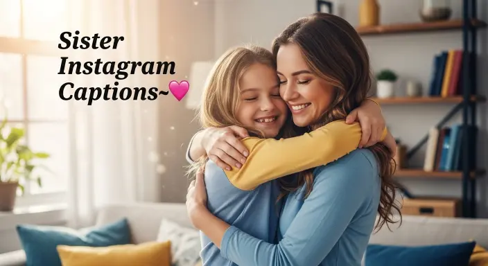 Sister Instagram Captions