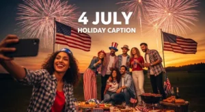 4 July Holiday Caption