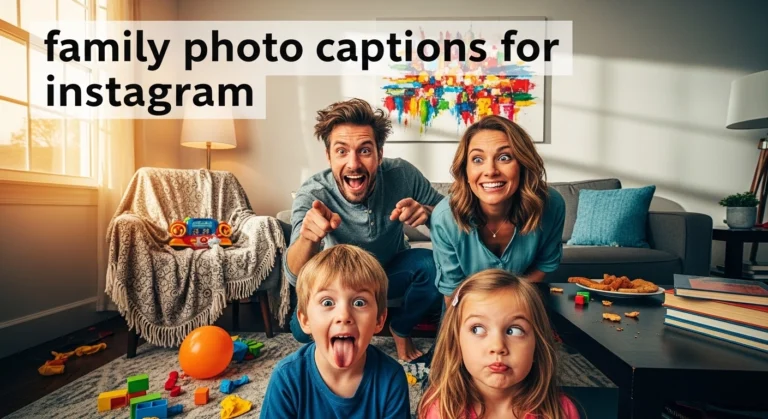 Family Photo Captions for Instagram