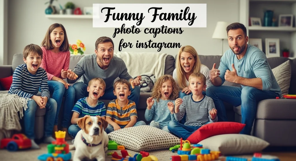  Funny Family Photo Captions for Instagram