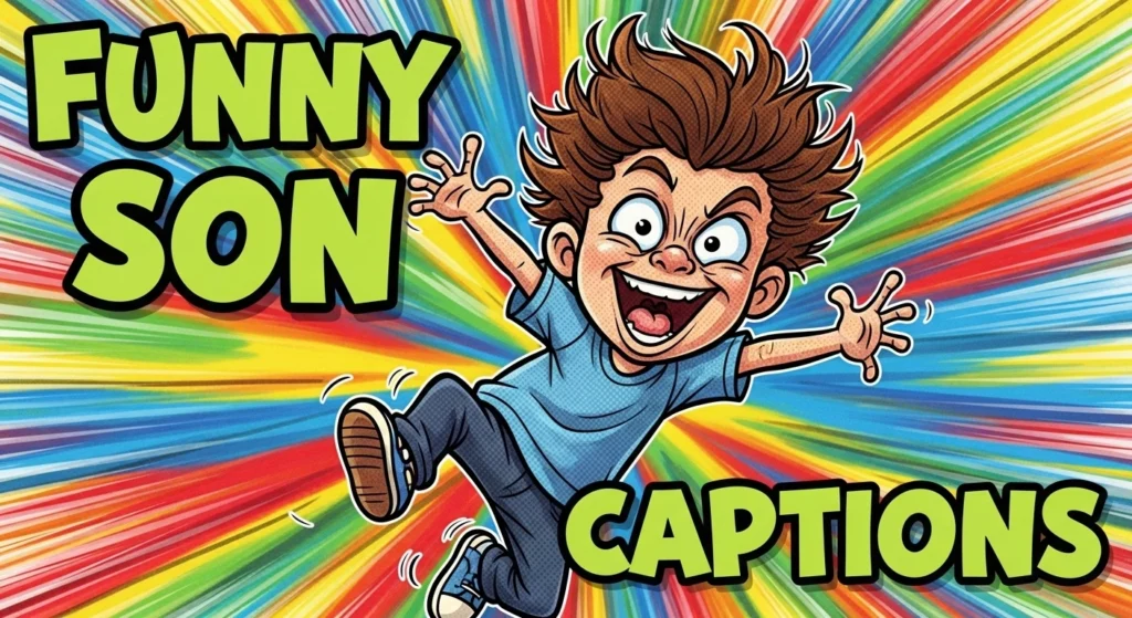Funny Son Captions for Instagram