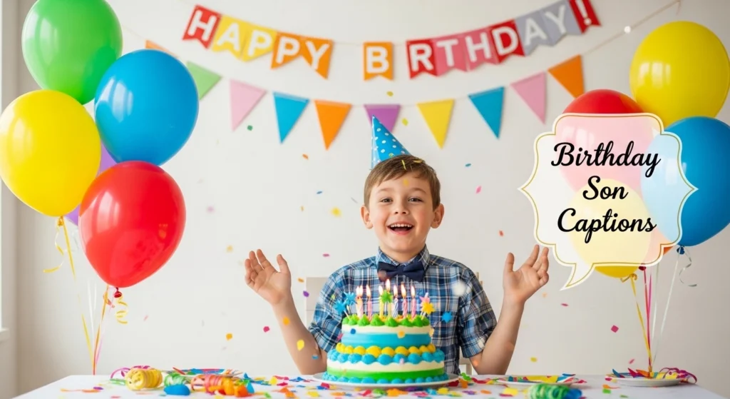 Birthday Son Captions