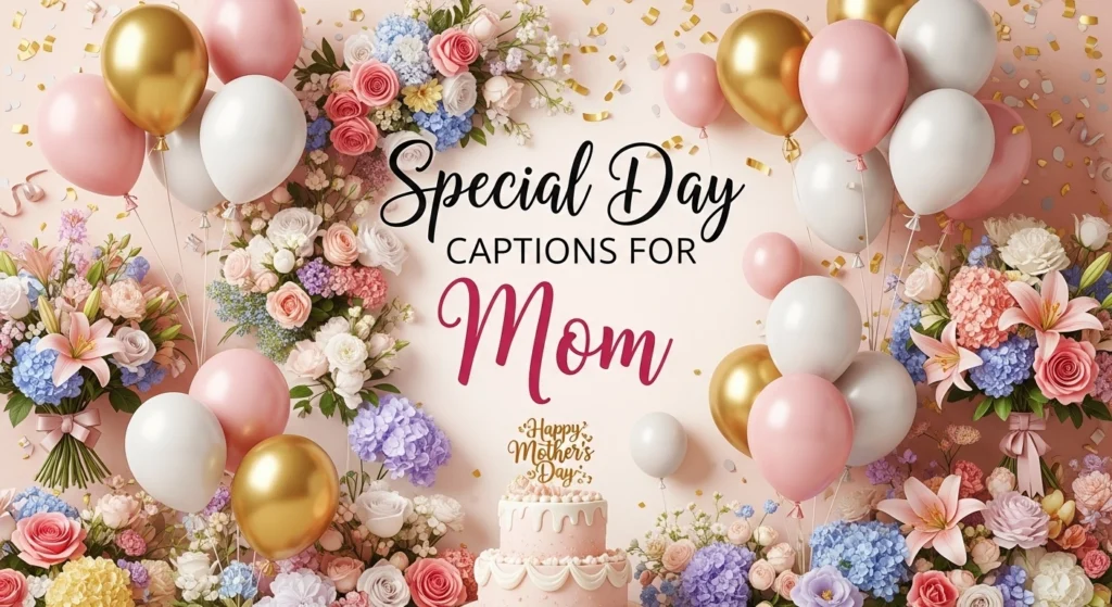 Special Day Captions for Mom