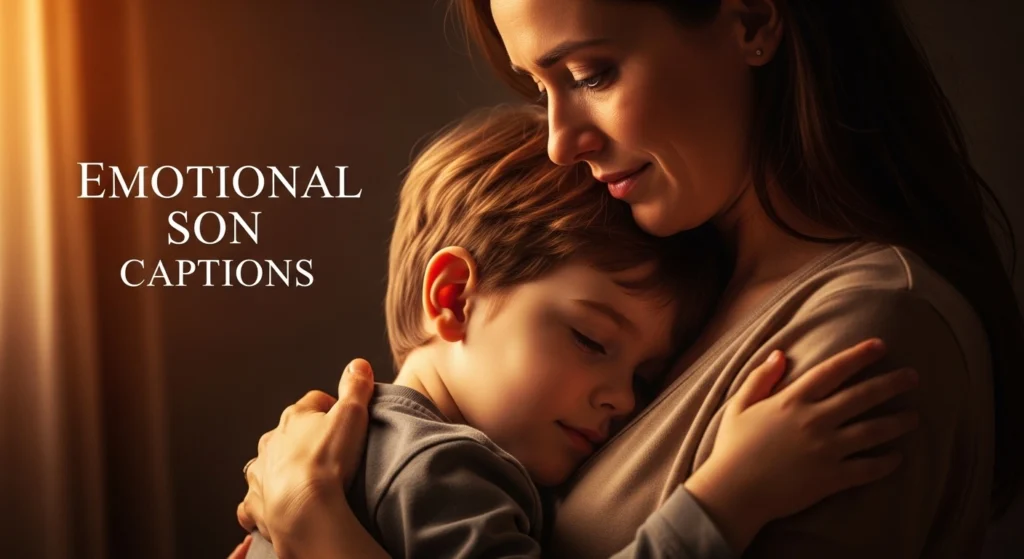 Emotional Son Captions