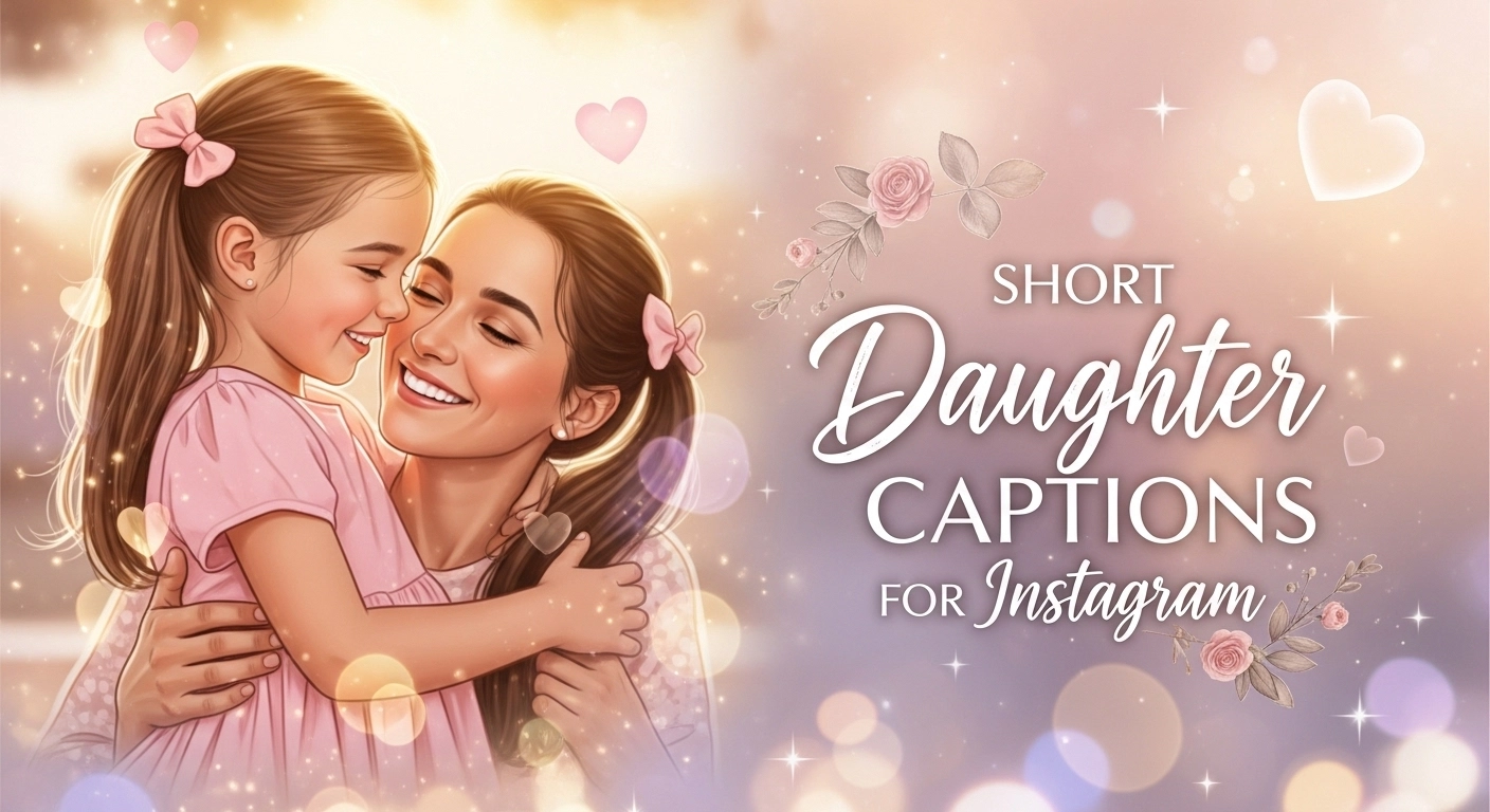Short Daughter Captions for Instagram