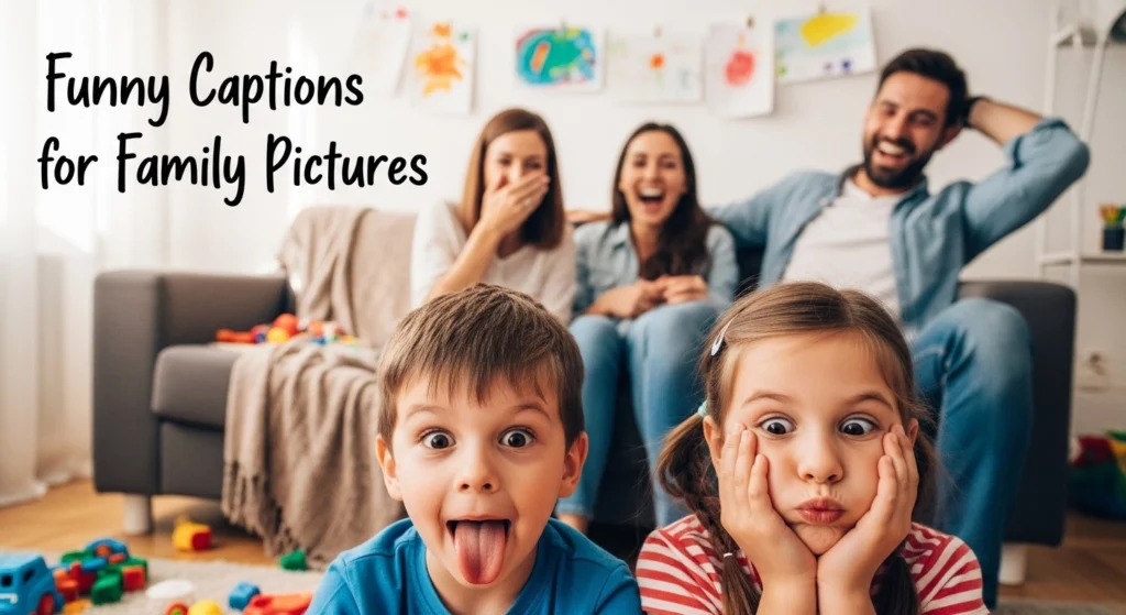 Funny Captions for Family Pictures