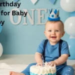 First Birthday Captions for Baby Boy