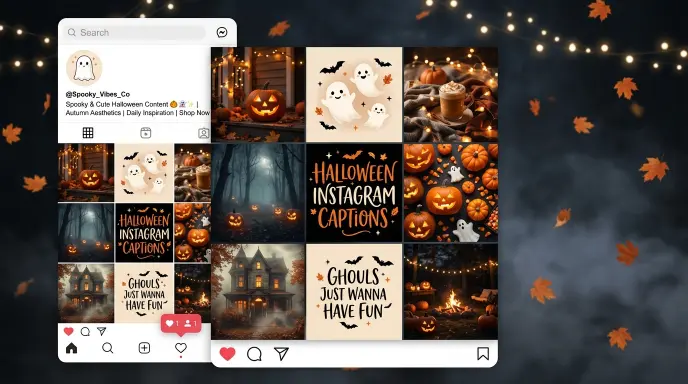 Halloween Instagram Captions