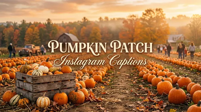 Pumpkin Patch Instagram Captions
