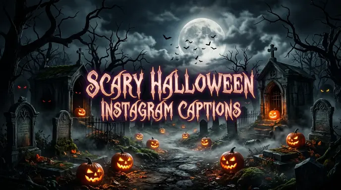 Scary Halloween Instagram Captions